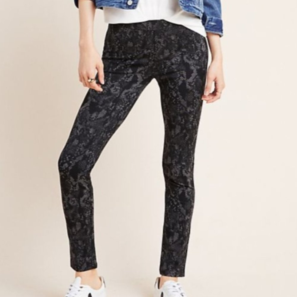 Sanctuary Snake-Printed Leggings Small New PETITE